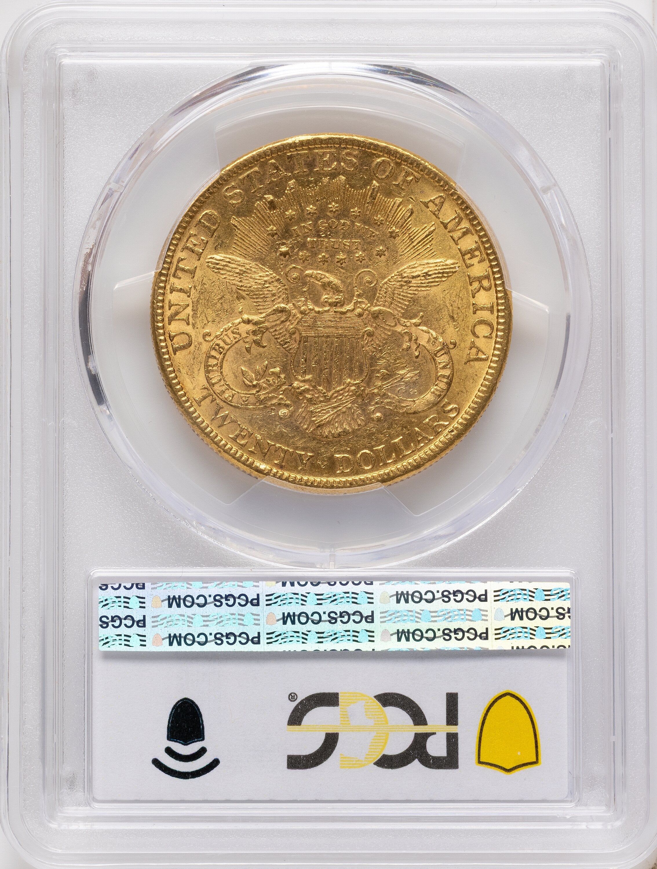 1880 $20 Liberty Double Eagle PCGS MS61