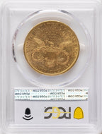 1880 $20 Liberty Double Eagle PCGS MS61