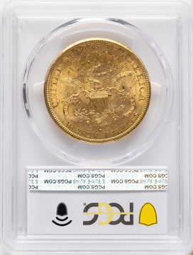 1880-S $20 Liberty Double Eagle PCGS MS62