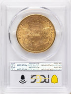 1881-S $20 Liberty Double Eagle PCGS MS62