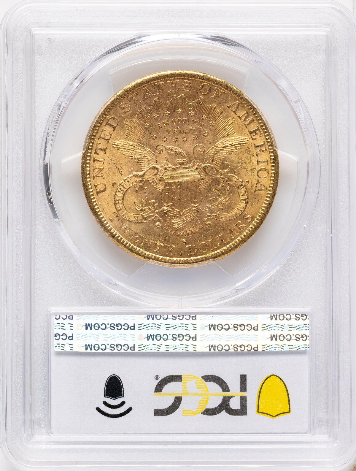 1881-S $20 Liberty Double Eagle PCGS MS62