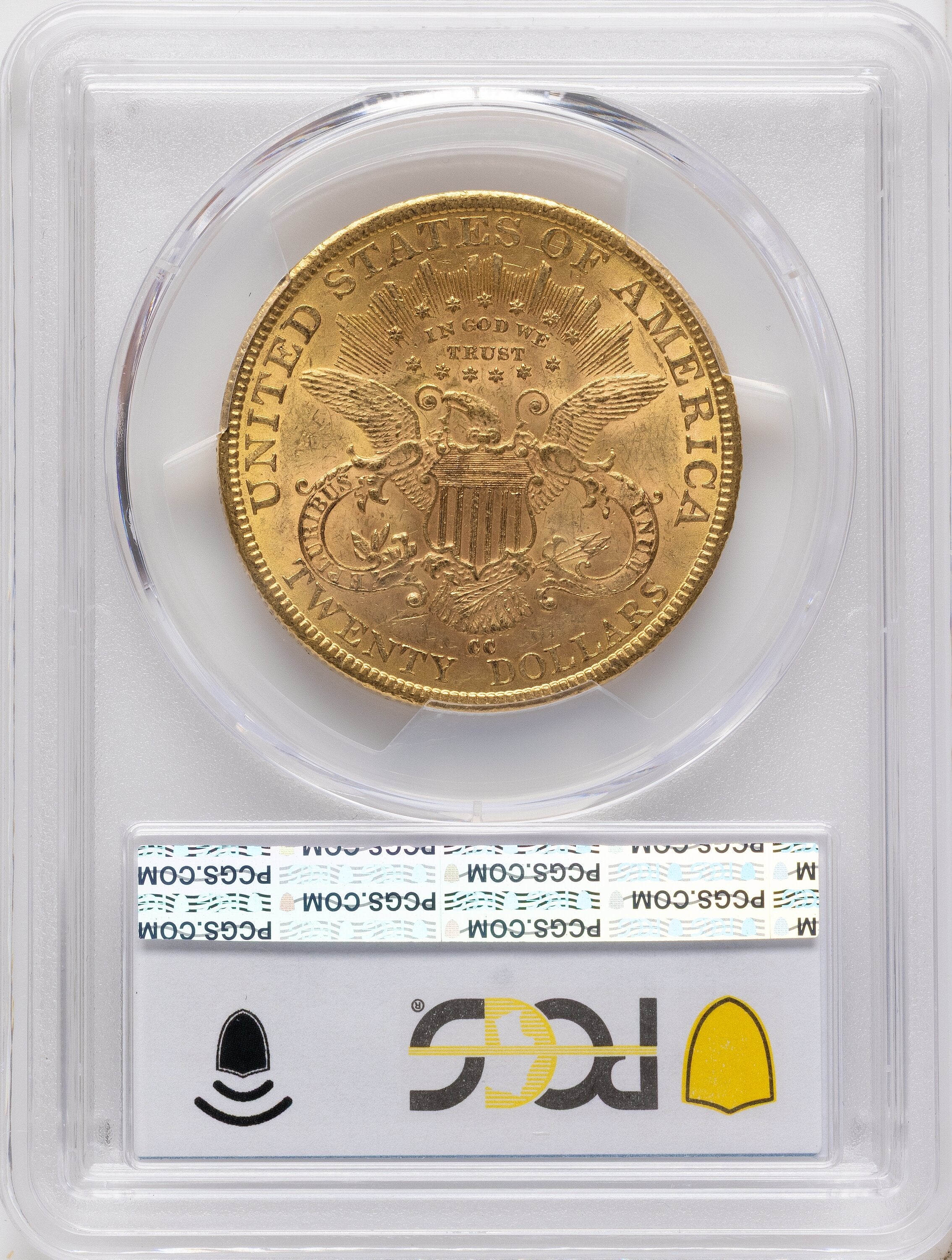 1884-CC $20 Liberty Double Eagle PCGS MS61