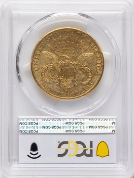 1893-CC $20 Liberty Double Eagle PCGS AU55