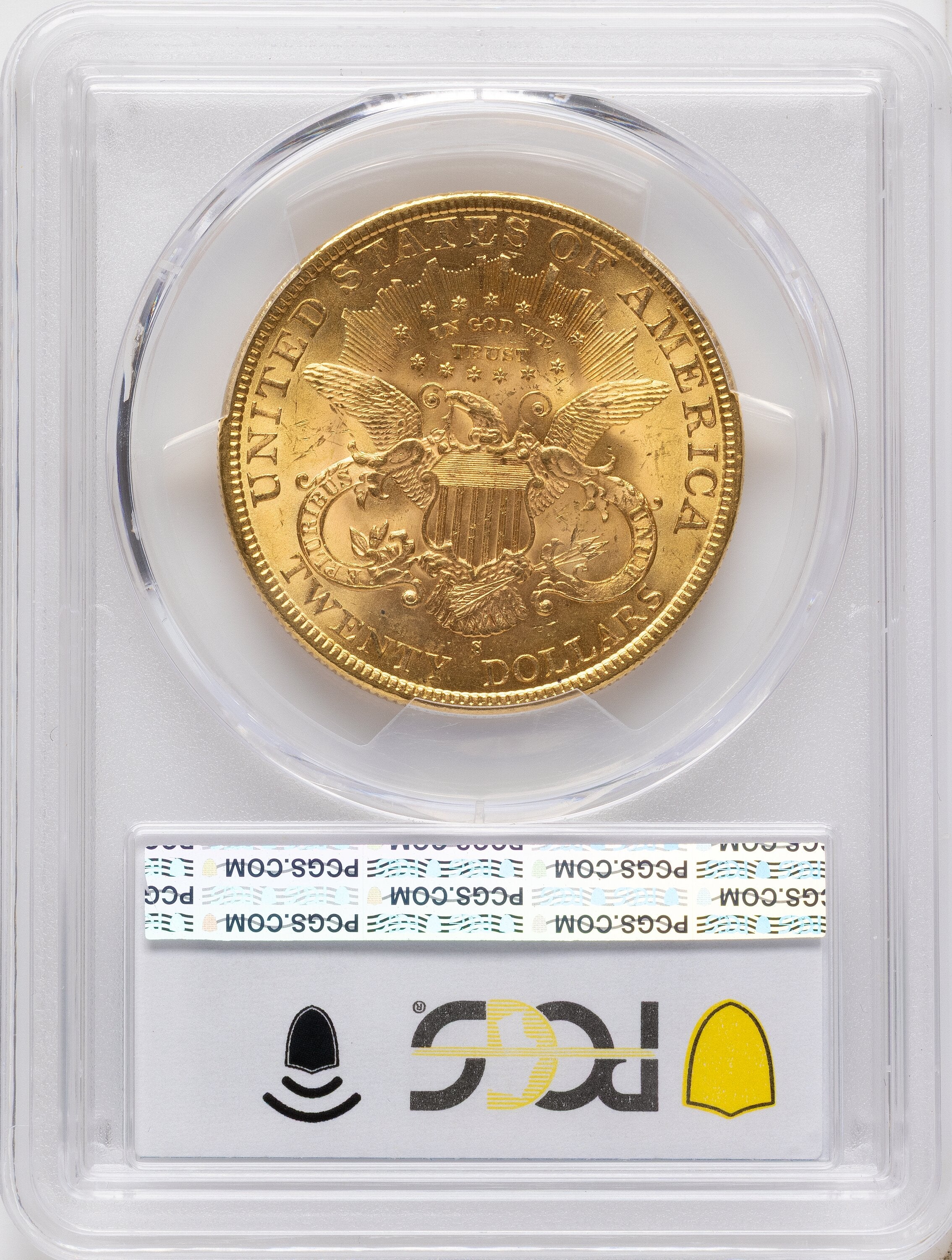 1894-S $20 CAC Liberty Double Eagle PCGS MS64+