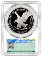 2024-S Proof Silver Eagle First Delivery CAC PR70