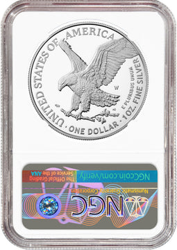 2025-W Silver Eagle Early Releases NGC PF70 Ultra Cameo