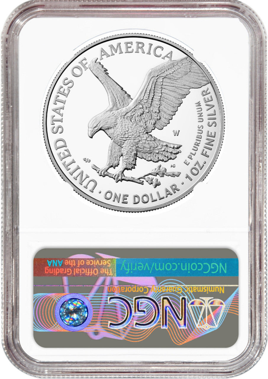 2025-W Silver Eagle Early Releases NGC PF70 Ultra Cameo