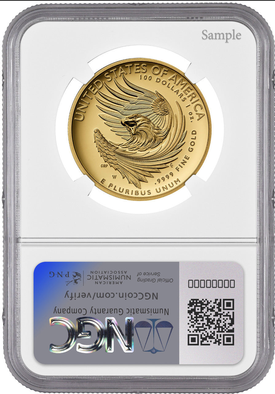 2025-W American Liberty Series Gold High Relief FDI NGC PF70