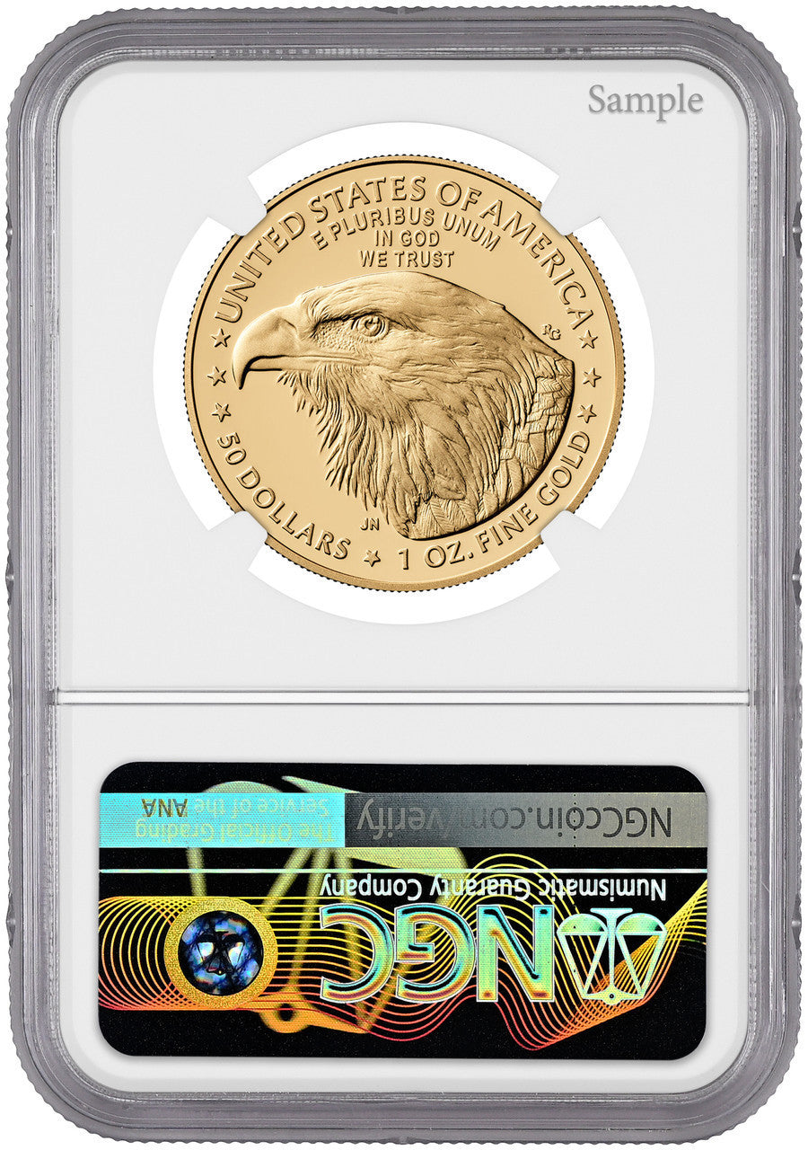 2026-W 1 oz Proof Gold Eagle 250 Liberty Bell FDI NGC PF70 Harrigal (1776-2026)
