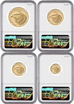 2026-W Proof Gold Eagle 250 Liberty Bell 4-Coin Set FDI NGC PF70 (1776-2026)