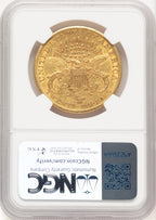 1883-CC $20 Liberty Double Eagle NGC AU53 (177295001)
