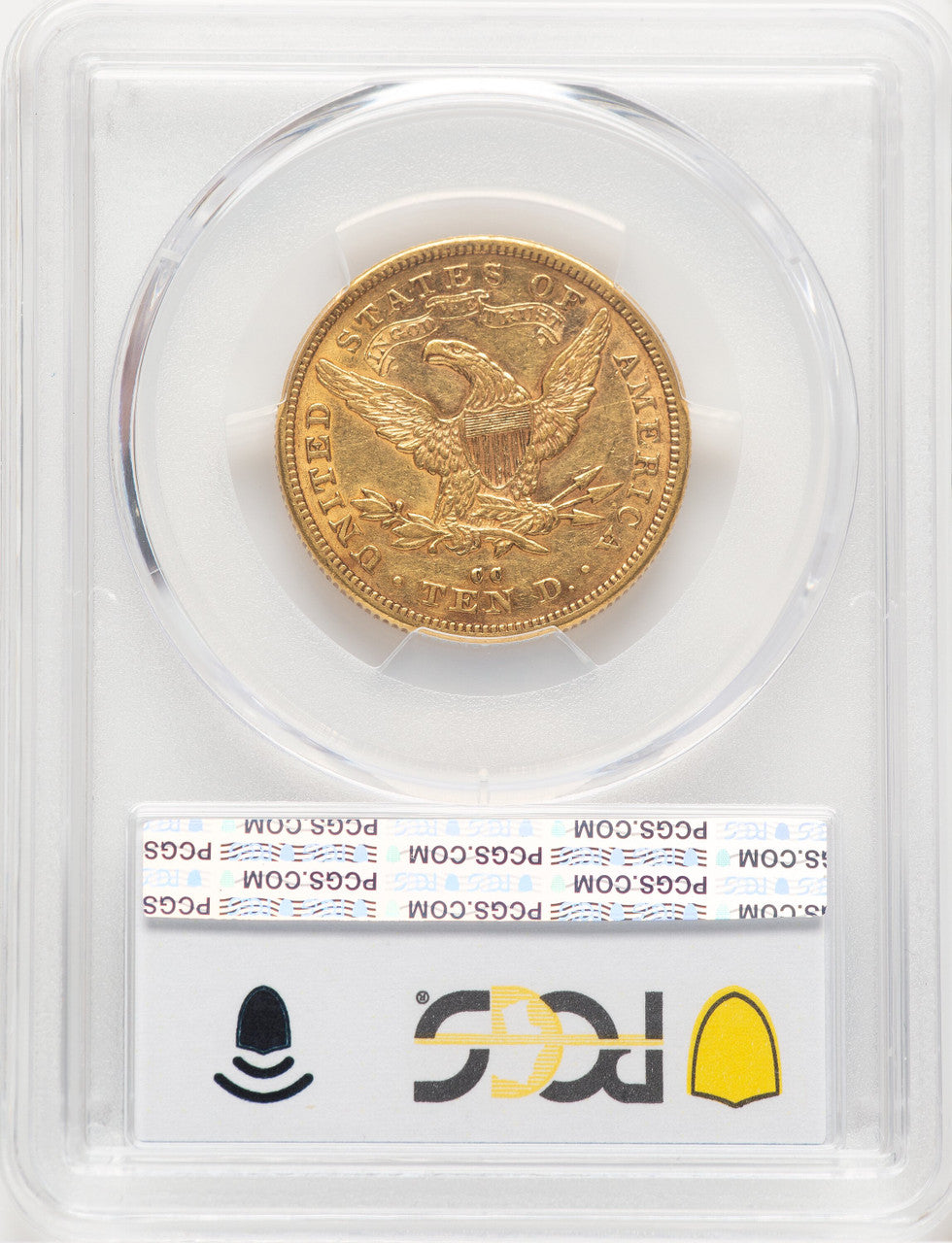 1880-CC $10 Liberty Eagle PCGS AU53