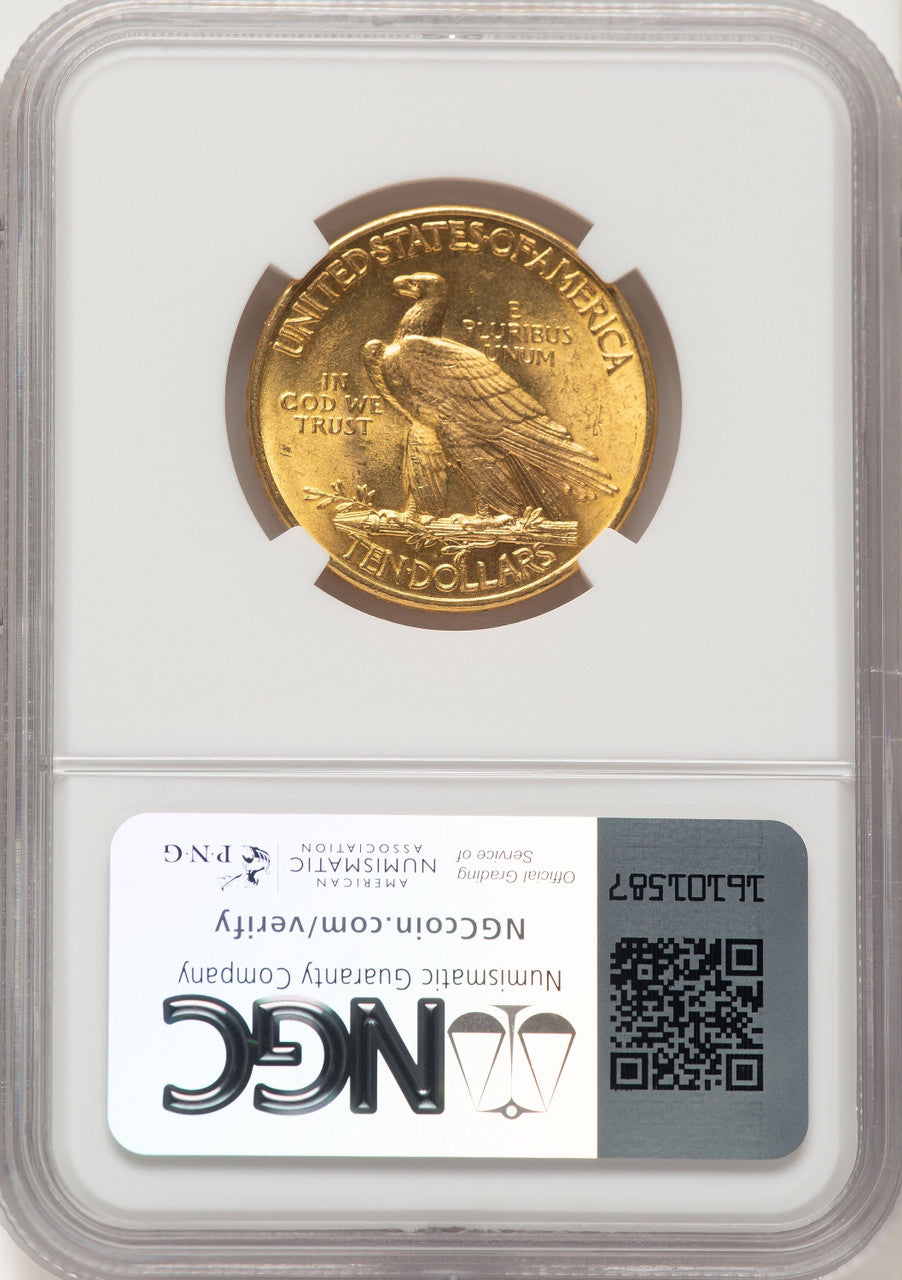 1915 $10 Indian Eagle NGC MS63 (177369005)