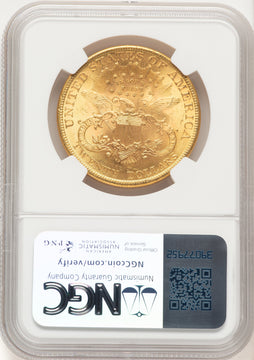 1897 $20 Liberty Double Eagle NGC MS63