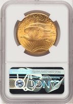 1926 $20 Saint-Gaudens Double Eagle NGC MS64+