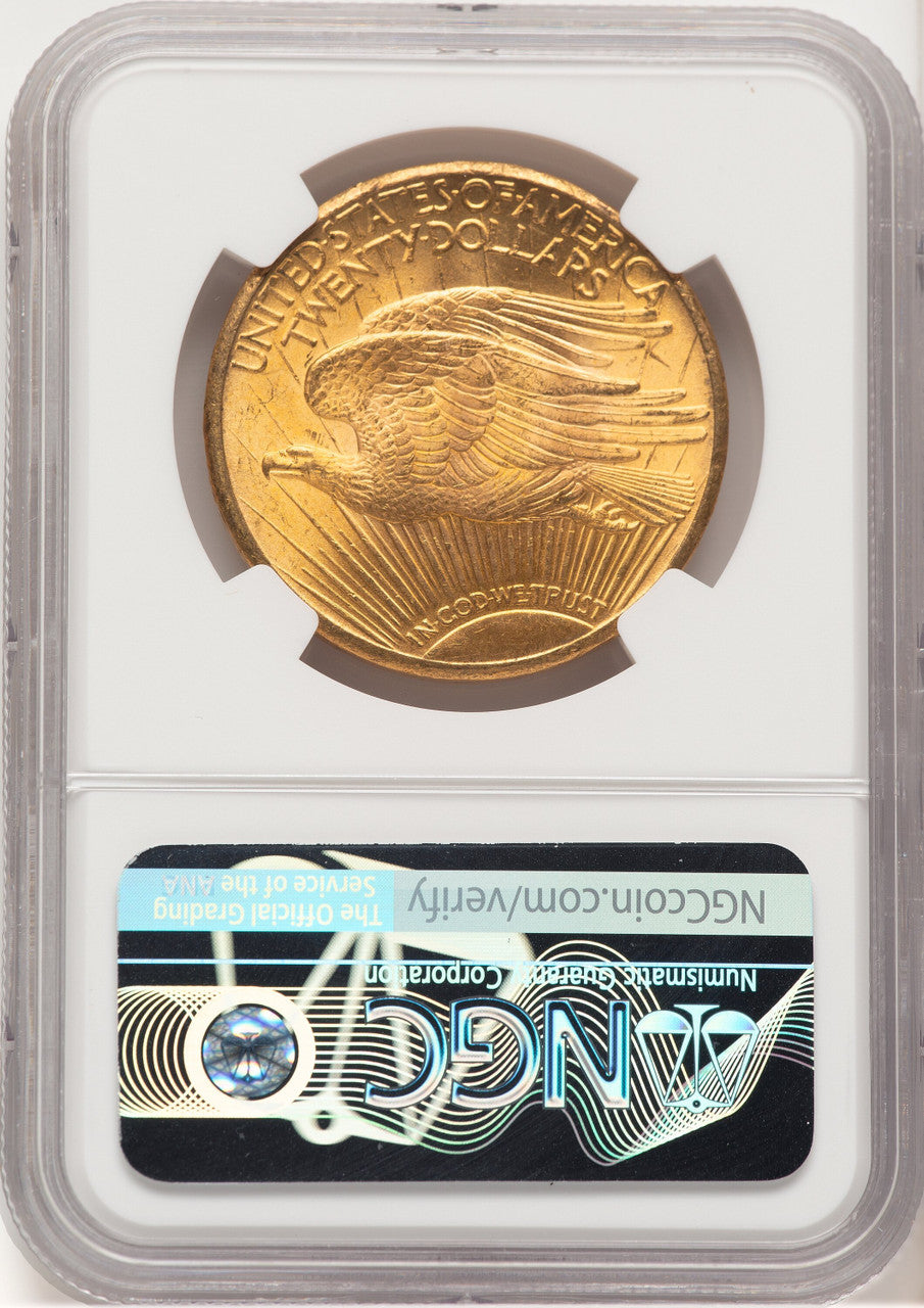 1926 $20 Saint-Gaudens Double Eagle NGC MS64+