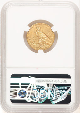 1913-S $5 Indian Half Eagle NGC AU58 (177405046)