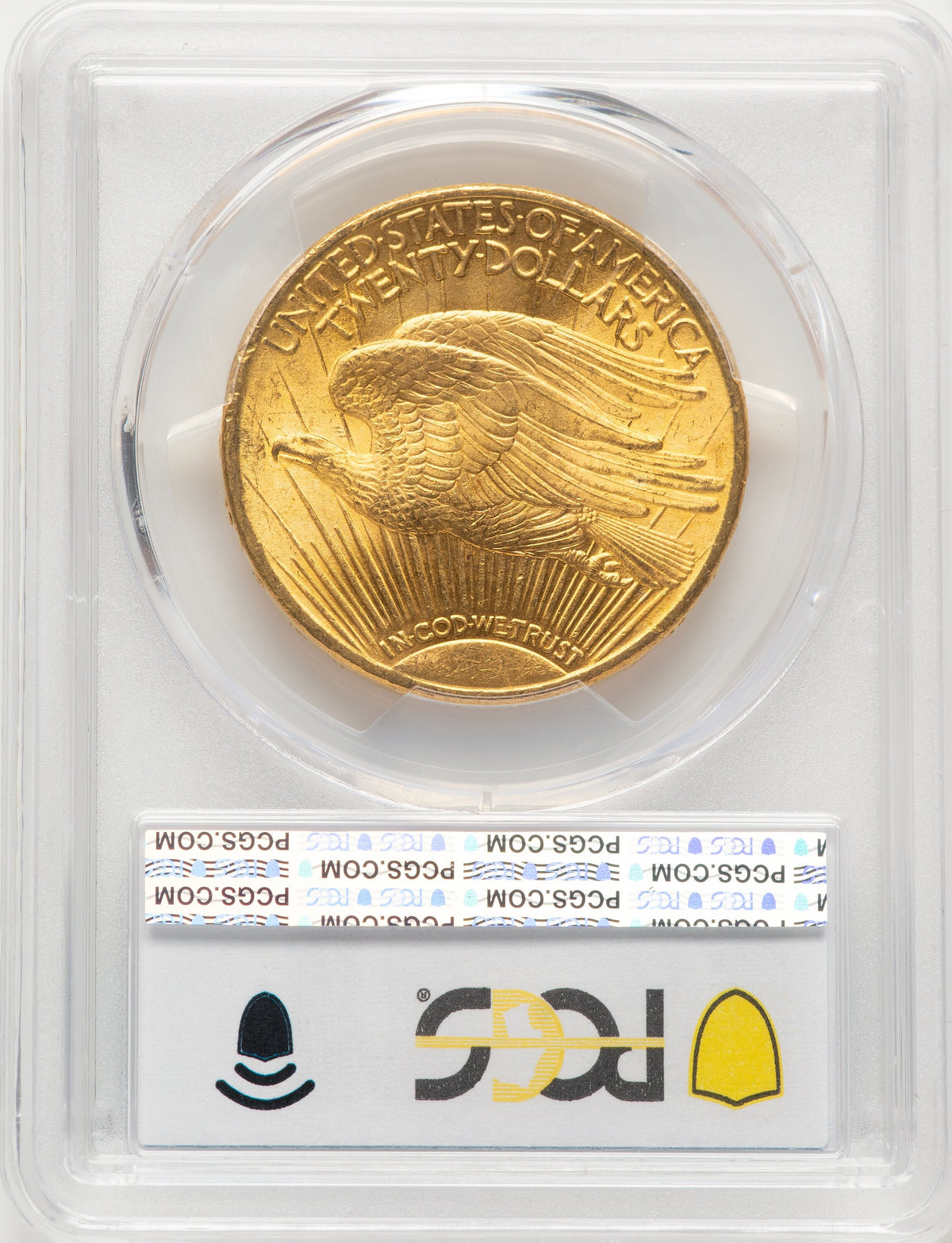 1911-S $20 Saint-Gaudens Double Eagle PCGS MS63