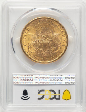 1884-S $20 Liberty Double Eagle PCGS MS62