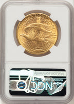 1920 $20 Saint-Gaudens Double Eagle NGC MS63