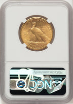 1909-S $10 Indian Eagle NGC AU58