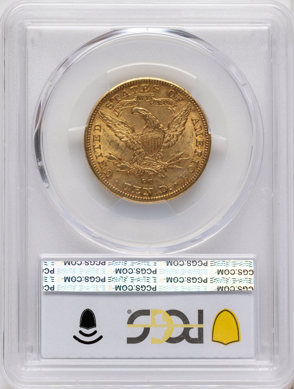 1892-CC $10 Liberty Eagle PCGS AU55