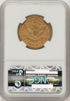 1877-S $10 Liberty Eagle NGC AU55