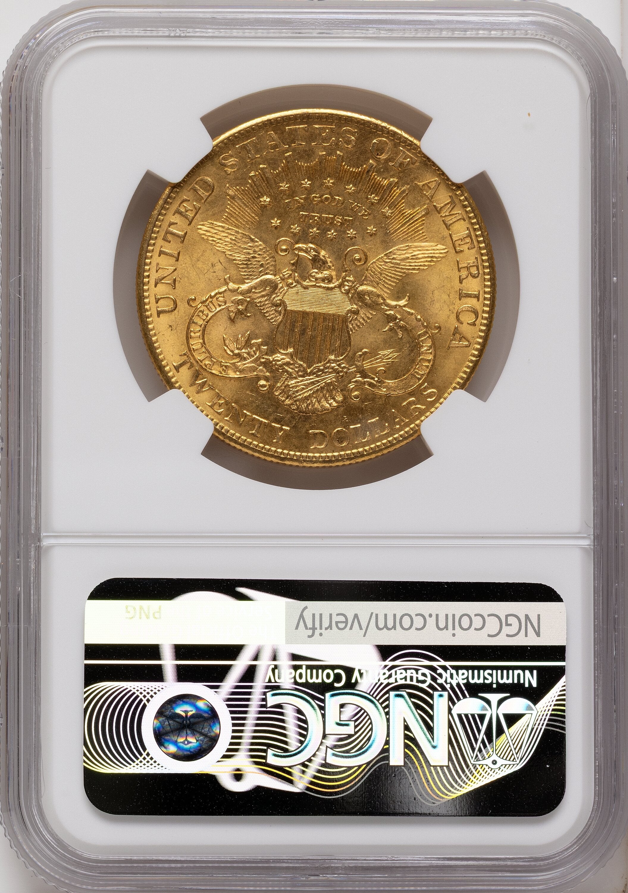 1904 $20 Liberty Liberty Double Eagle NGC MS65