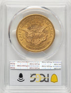 1865 $20 Liberty Double Eagle PCGS MS61
