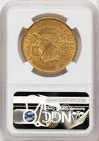 1851 $20 Liberty Double Eagle NGC AU53
