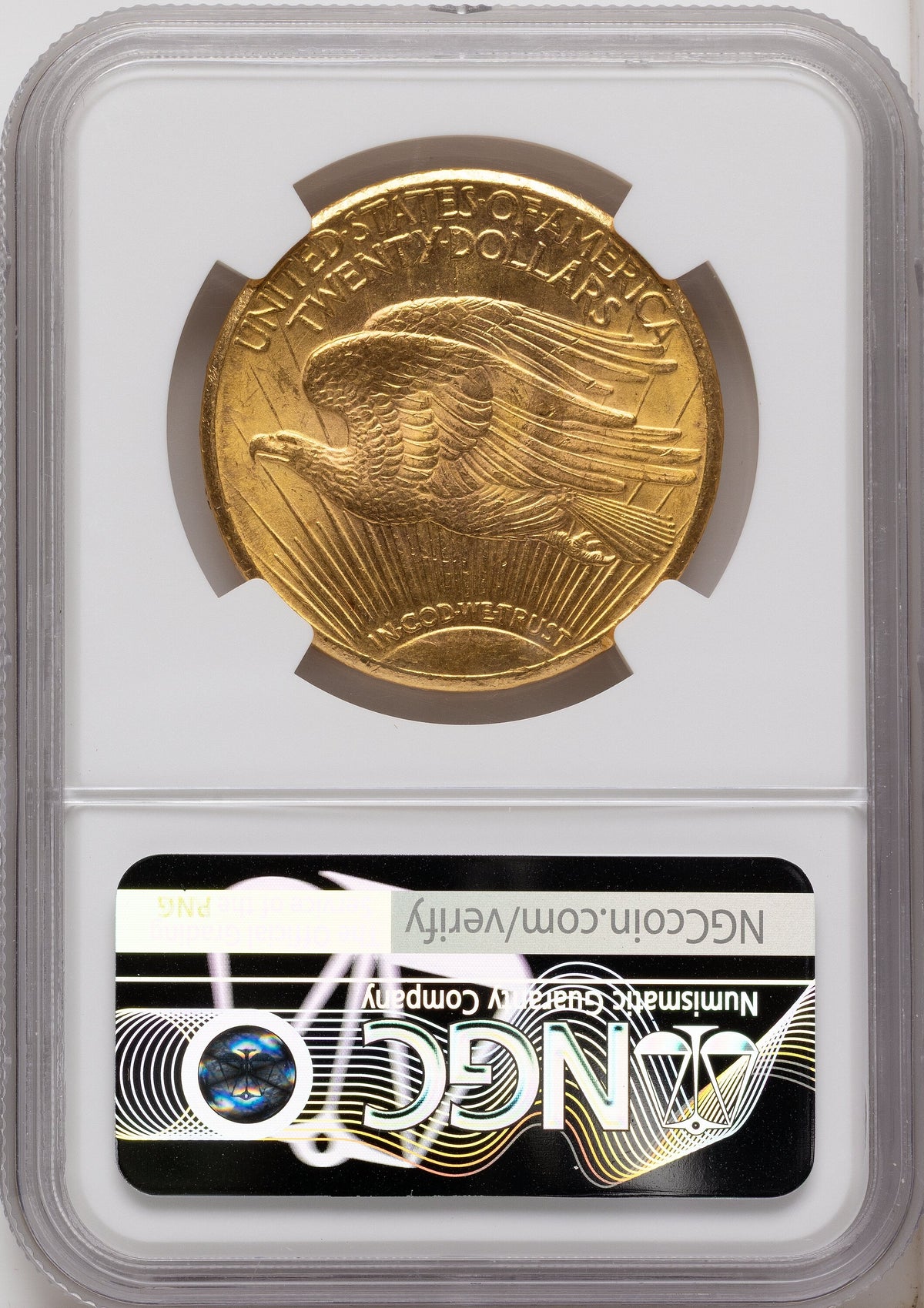 1926-S $20 Saint-Gaudens Double Eagle NGC MS62