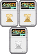 2026-P Freedom Ringing Liberty Bell 3-Coin Set FDI NGC PF69 Congress