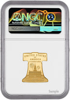 2026-P Freedom Ringing Liberty Bell 1 oz Gold Coin NGC PR70 Hancock 250