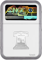 2026-P Freedom Ringing Liberty Bell Silver Medal FDI NGC PF69 Congress