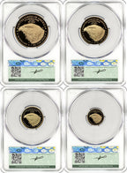 2026-W Proof Gold Eagle 250 Liberty Bell 4-Coin Set AD CAC PR70 (1776-2026) Founders