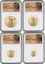 2026-W Proof Gold Eagle 250 Liberty Bell 4-Coin Set FDI NGC PF70 (1776-2026)