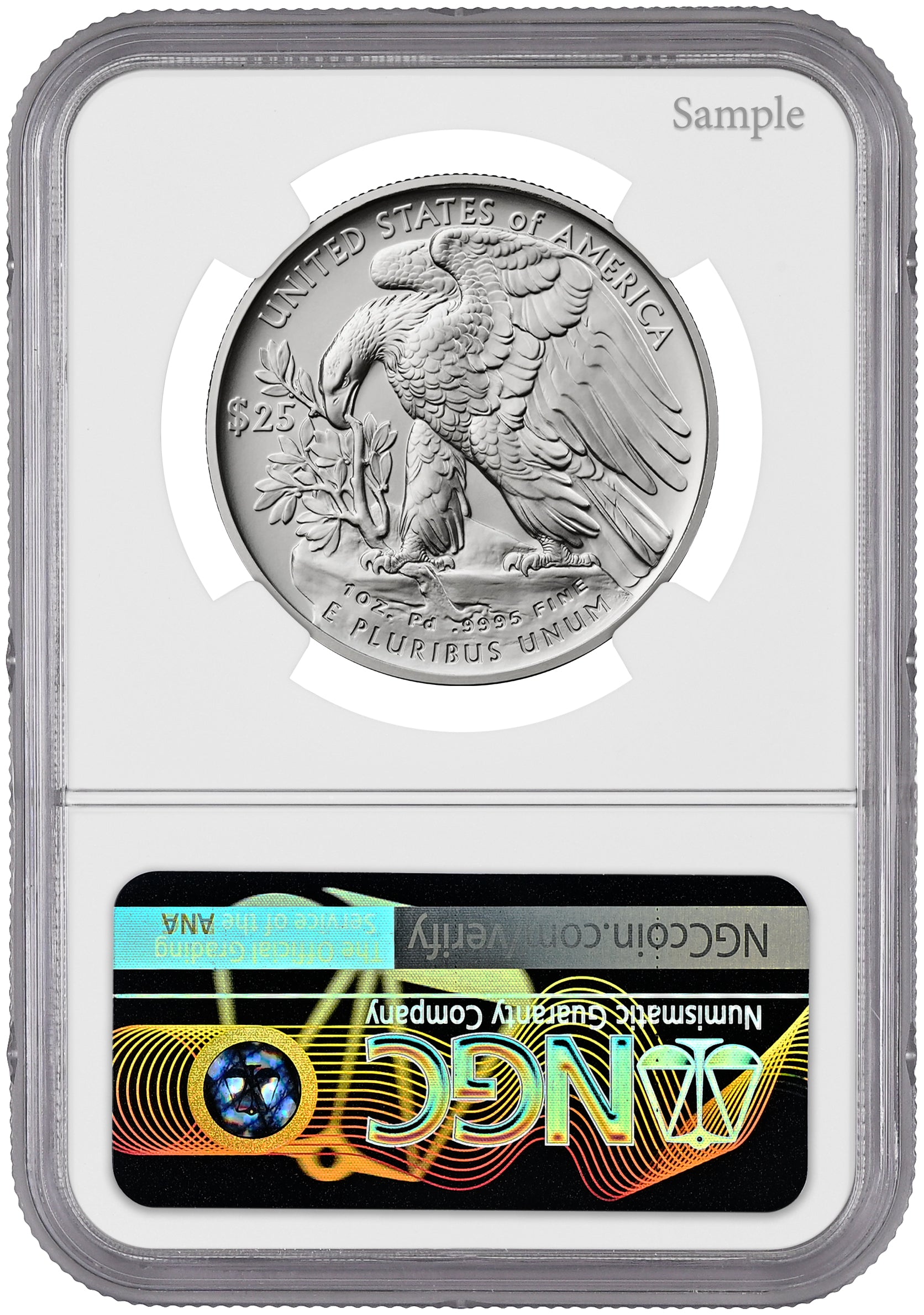 2026-W (1776-2026) $25 Dual Date Liberty Bell Privy Palladium Eagle AR NGC MS70 Congress