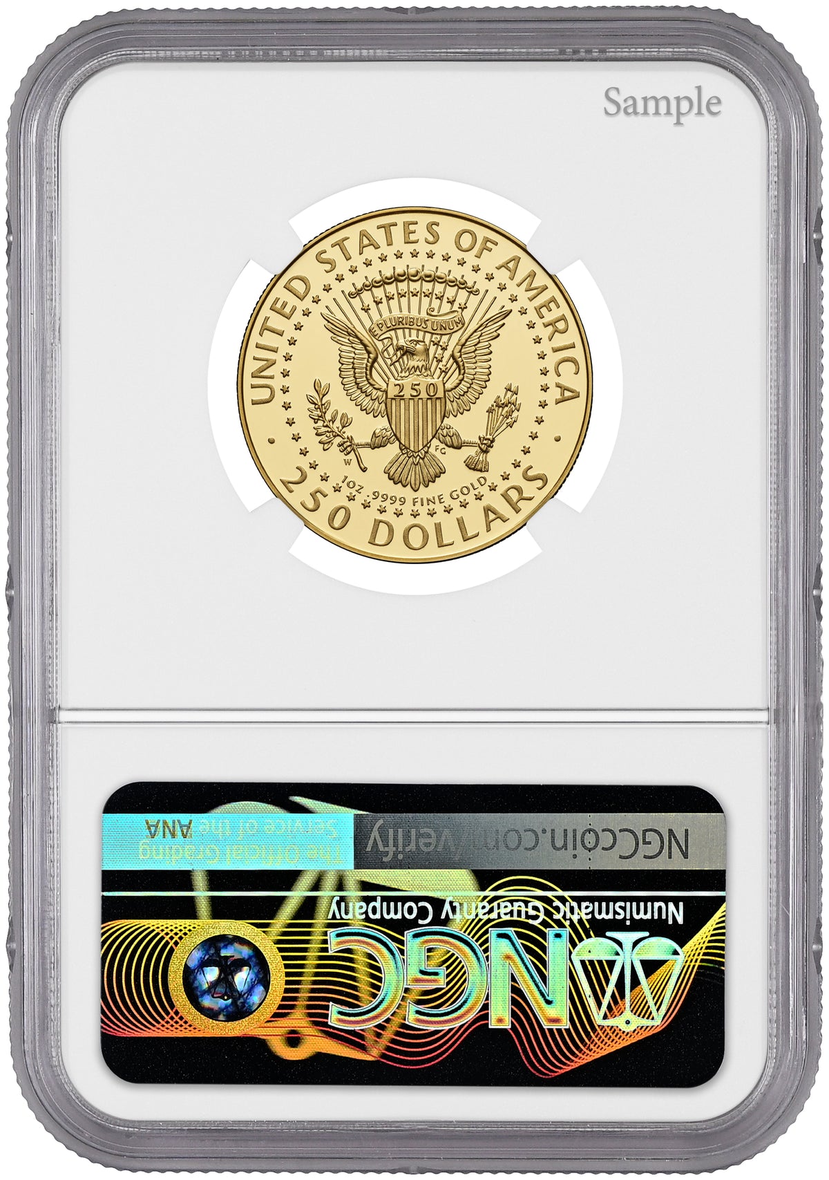2026-W President Donald Trump 1 oz Proof Gold FDI NGC PF70 Congress Label