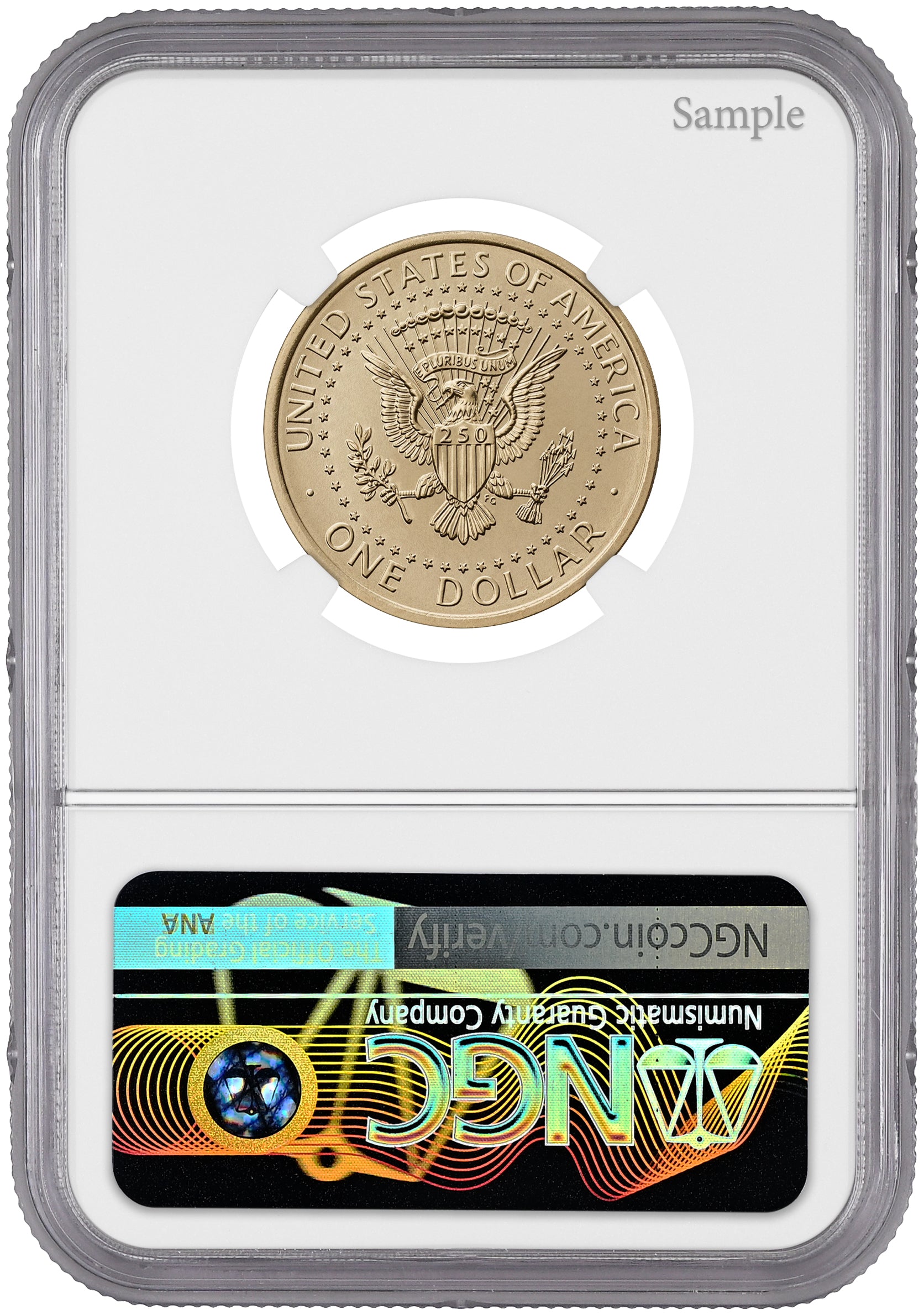 2026 (1776-2026) President Donald J. Trump $1 July 4th Privy FDI NGC MS65 Harrigal