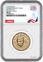 2026 President Donald J. Trump Semiquincentennial July 4th Privy FDI NGC MS65 Congress