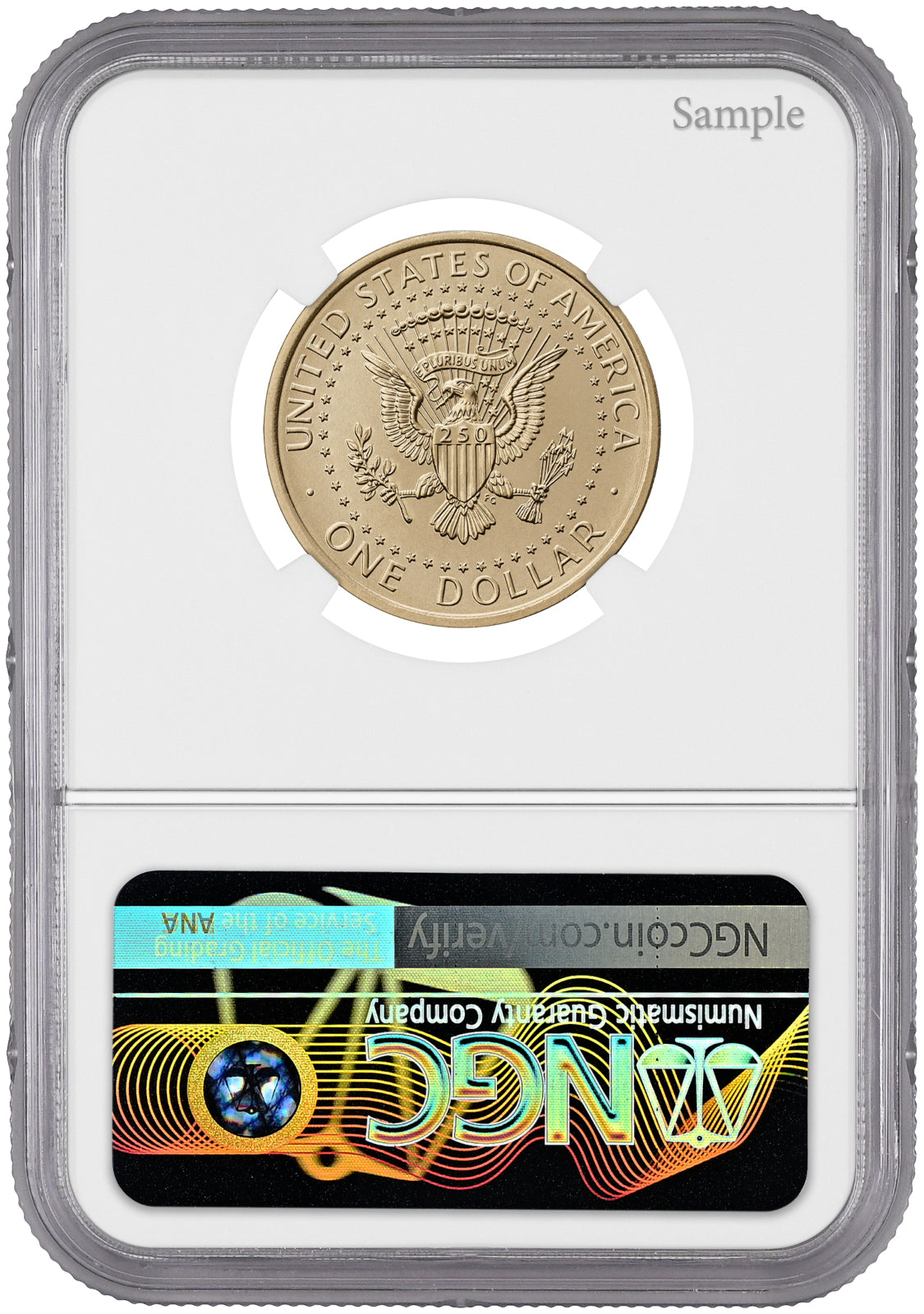 2026 Semiquincentennial President Donald J. Trump America 250 Label NGC MS67