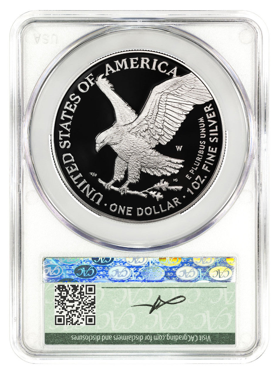 2026 W Silver Eagle Liberty Bell 250 Privy FDD CAC PR70 (1776–2026