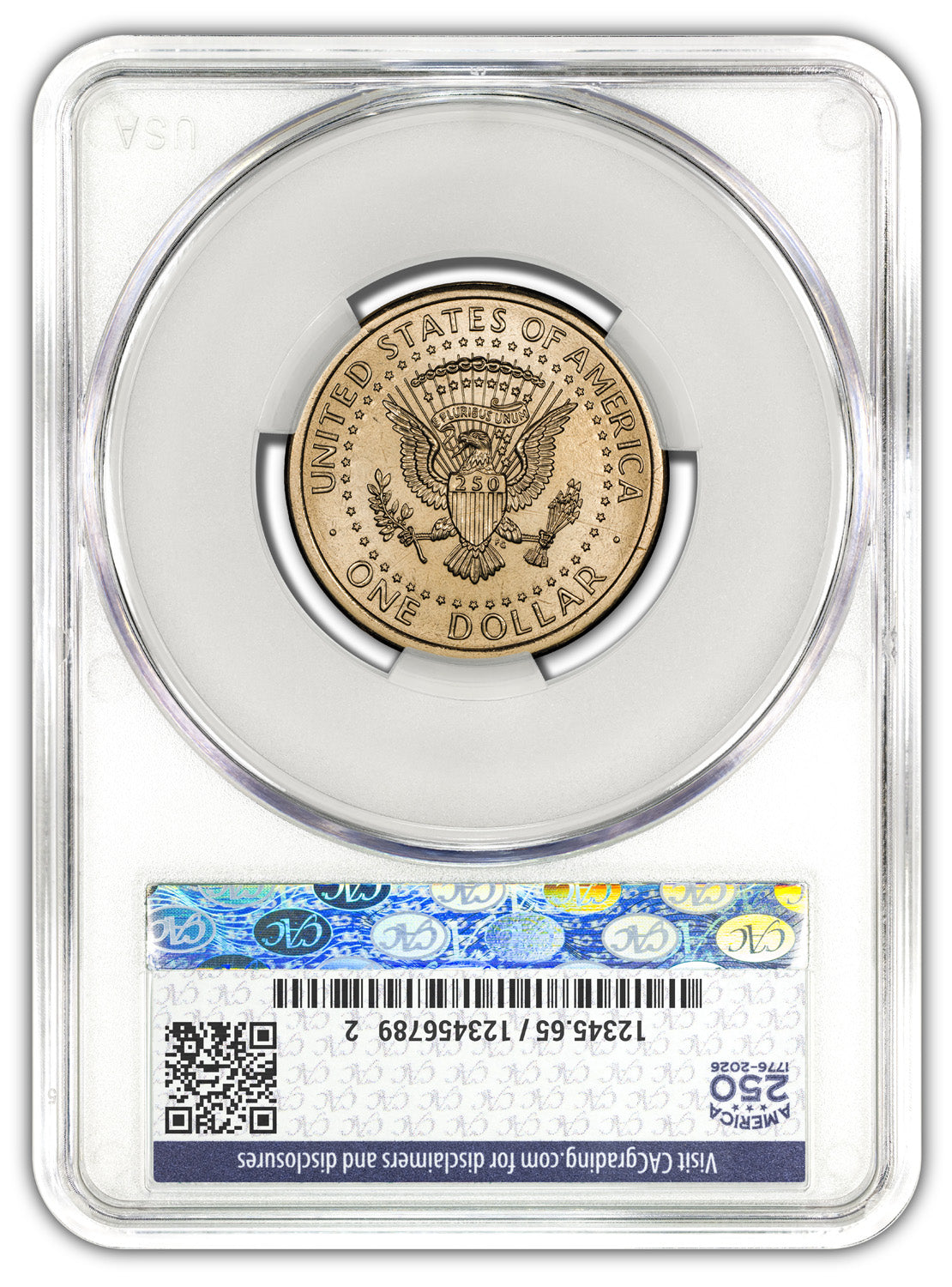 2026 President Donald J. Trump $1 July 4th Privy CAC MS64 Advanced Delivery