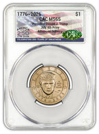 2026 President Donald J. Trump $1 July 4th Privy CAC MS65 Advanced Delivery