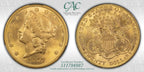 1907-D $20 Liberty Double Gold Eagle CACG MS63