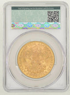 1907-D $20 Liberty Double Gold Eagle CACG MS63