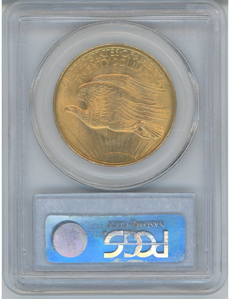 1908 $20 NO MOTTO Saint Saint-Gaudens Double Eagle PCGS MS64+