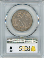 1919-S 50C Walking Liberty Half Dollar PCGS AU50