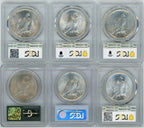 1921-1935 Peace Dollar PCGS Mint State 24 Coin Set