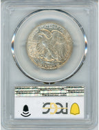 1927-S 50 Walking Liberty Half Dollar PCGS AU58